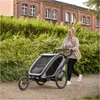 Hauck Remorque à vélo Bike N Walk Duo Light Grey Voir les images du produit 22
