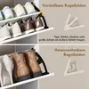 HOMCOM Schuhschrank mit 2 Klappen Schmal Schuhkipper mit Produktbild-Vorschau 6