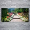 Glasbilder 120x60 Wandbild Druck auf Glas Treppen Garten Produktbild-Vorschau 2