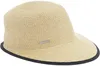Seeberger Rollbare Schute Borten-Strohhut mit UV-Schutz 80 in braun