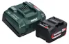Metabo Basis Set 1x Li-Power Akkupack 18 V 4,0 Ah CAS Produktbild-Vorschau 2
