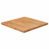 Piano tavolo vidaXL quadrato, marrone chiaro, 50x50x2,5 cm, Anteprima dell’immagine prodotto 5