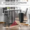 HOMCOM Bartisch Stehtisch mit Marmoroptik 120 x 40 x 100 cm Produktbild-Vorschau 5