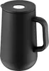 A black insulated jug with a white lid insert. Voir les images du produit