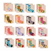 Bigjigs Toys Gioco di memoria con calzini 32 pezzi Anteprima dell’immagine prodotto 4