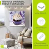 ARTland Wandbild Alu für Innen & Outdoor Cupcake auf Produktbild-Vorschau 2