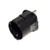 goobay síťový adaptér UK 3-pin pozlacený černý (Bulk) Náhled obrázku produktu 5