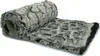 Umělá kožešina 3D Pebbles, šedá, 50 x 160 cm Náhled obrázku produktu 1