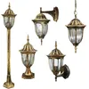 Retro Gartenwandleuchte Florence E27 IP43 Patina Goldlux Produktbild-Vorschau 10