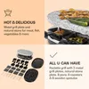 Klarstein Steaklette All-U-Can Grill, raclette gril, 1500 Náhled obrázku produktu 5