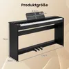 COSTWAY Keyboard Piano 88-klawiszowe pianino cyfrowe z Podgląd zdjęcia produktu 3