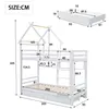 MODFU Etagenbett Kinderbett 90x200cm mit Schubladen und Produktbild-Vorschau 7