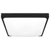 A square black ceiling light with a white diffuser, shown against a white background. Náhľad obrázku produktu