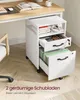 VASAGLE pojízdná skříň na dokumenty, kancelářská skříň se Náhled obrázku produktu 3