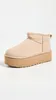 Ugg W Classic Ultra Mini Platf Couleur Brun Clair Voir les images du produit 20