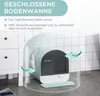 PawHut Katzentoilette mit Deckel, Katzenklo inkl. Schaufel Produktbild-Vorschau 5