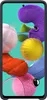 A Samsung Galaxy A51 phone case is shown against a colorful, abstract background. Anteprima dell’immagine prodotto