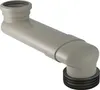Geberit WC Etagenbogen (PVC) DN90/100, grau Produktbild-Vorschau 1