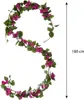 Sľudové dekorácie Bougainvillea Art Garland - L180 cm - Náhľad obrázku produktu 7