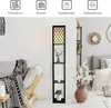 GOPLUS 3-Regal Stehleuchte, Standlampe Holz, Standleuchte, Produktbild-Vorschau 2