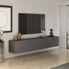 Skye Decor, West - antracit, TV stolík, antracit, 100 % Náhľad obrázku produktu 2