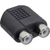 InLine Audio Adapter, 3,5mm Klinke Buchse Stereo an 2x Produktbild-Vorschau 4