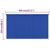 vidaXL Store extérieur 400x230 cm bleu HDPE Voir les images du produit 7