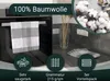 5er Set Geschirrtücher Baumwolle 50x70 cm grau-kariert Produktbild-Vorschau 4