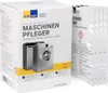 A product box of dish washer/washing machine cleaner with individual packets shown. Produktbild-Vorschau