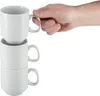 Bicchieri impilabili Olympia Whiteware da 28,4 cl (12 Anteprima dell’immagine prodotto 7
