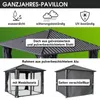 BRAST Pavillon Aluminium Miami | Größen 3x3m 3x4m 4x4m | Produktbild-Vorschau 4