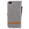 Tasche für Apple iPhone 8 Plus Jeans Cover Handy Schutz Produktbild-Vorschau 6