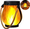 Gartenlicht, Solar Gartenlaterne mit Flammeneffekt, 22 Produktbild-Vorschau 1