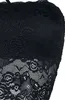 Forplay Top Damen Laced Top Bandeau schwarz Basics 90% Produktbild-Vorschau 3