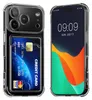 kwmobile Hülle mit Kartenfach kompatibel mit Apple iPhone Produktbild-Vorschau 1
