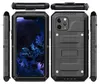 Multiple views of a black rugged smartphone case. Náhled obrázku produktu