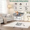2-in-1-Hundebadewanne, Hundewaschstation, faltbare Produktbild-Vorschau 6