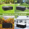 Tuinmeubelbeschermer, 150x90x80 cm, 420D Oxford, Productafbeelding-voorbeeld 6