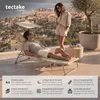 tectake® 2er Set Sonnenliege Chloé 4-stufig klappbar mit Produktbild-Vorschau 3
