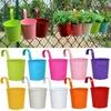 10er Set Blumentöpfe Balkontopf Pflanztopf Übertopf bunt Produktbild-Vorschau 1