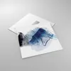 Bilder auf glas - Einteilig - Blau Schwarz Abstraktion - Produktbild-Vorschau 2