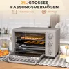 HOMCOM Mini Backofen 21L Pizzaofen Miniofen mit Backblech Produktbild-Vorschau 4