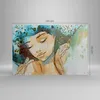 Bild auf Leinwand - Leinwandbild - Frau modern - 120x80cm - Produktbild-Vorschau 3