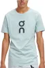 ON Running Graphic T - Herren T-Shirt Baumwolle Blau Produktbild-Vorschau 2