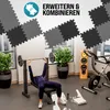 MONZANA® 18x Tappeto Fitness 30x30 cm Tappetino Puzzle da Anteprima dell’immagine prodotto 8