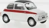 Whitebox 124182 Fiat 500 1960 weiß rot 1:24 Produktbild-Vorschau 23