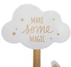 Wieszak na ubrania dla dziecka, MDF, 135,5 cm, z chmurką Podgląd zdjęcia produktu 8