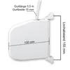 4 x INOVATEC Rollladen Gurtwickler weiß aufklappbar Mini Produktbild-Vorschau 3