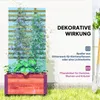 Outsunny Blumenkasten mit Rankgitter Pflanzkasten mit Produktbild-Vorschau 4