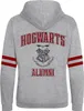 Harry Potter - Mikina s kapucí "Hogwarts Alumni" se zipem Náhled obrázku produktu 2